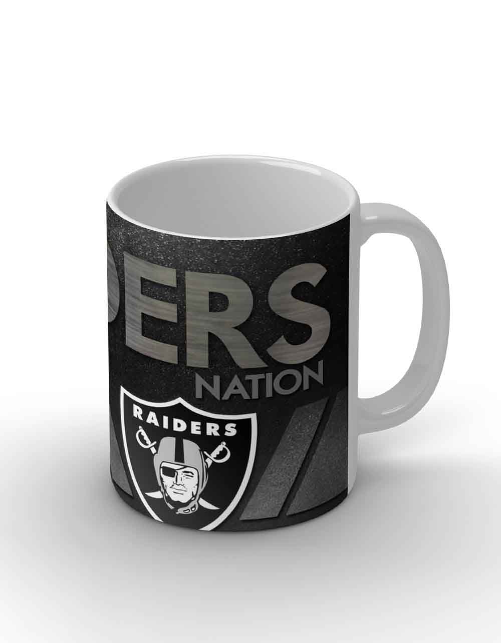 Tazza Las Vegas Raiders Con Motivo A Righe – 425 Ml, Design Classico E Comoda Impugnatura - 5